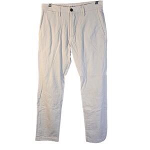 Goodfellow & Co. W30L30 White Slim Chinos [0261]